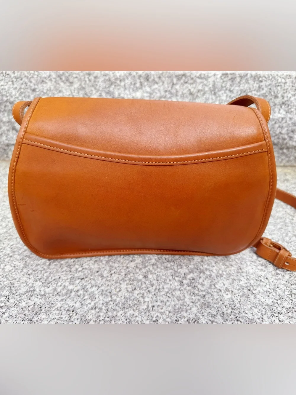 Vintage Coach Gilford Bag 9913, British Tan